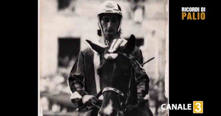 Costiero Ducci detto Aramis, fantino del Palio di Siena