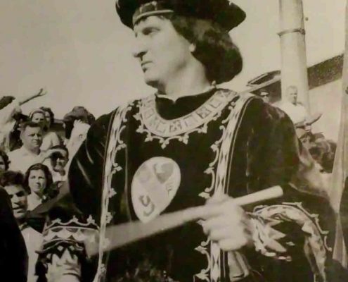 Mario Savelli tamburino di Piazza della Contrada della Torre