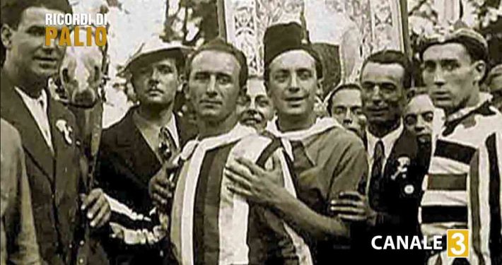 Pietro De Angelis detto Pietrino fantino del Palio di Siena