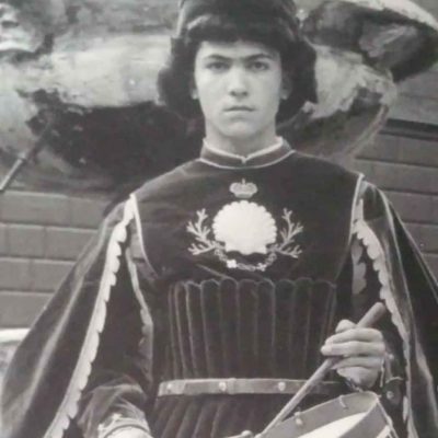 Sirio Susini, tamburino della Nobile Contrada del Nicchio