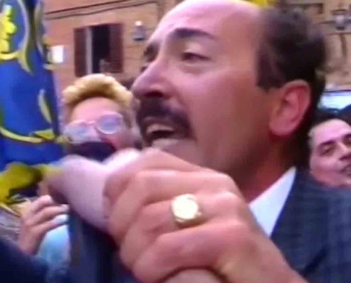 Luca Lombardini, Capitano due volte vittorioso per la Contrada della Tartuca nel Palio di Siena del 3 luglio 1991 e nel Palio del 16 agosto 1994