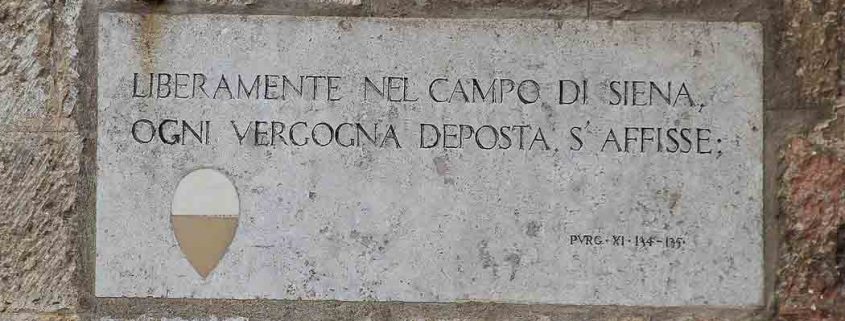 Dante Alighieri Purgatorio XI 134-135