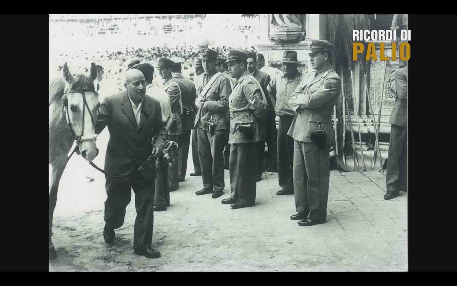 Il Sor Ettore Fontani storico personaggio della Nobile Contrada dell'Oca
