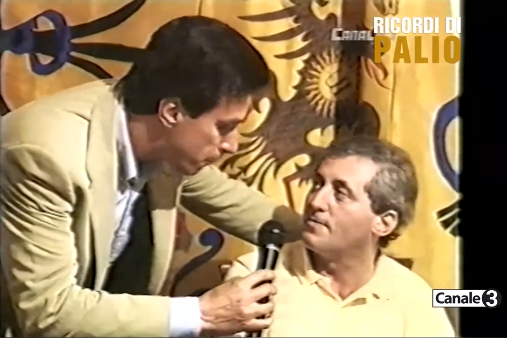 Renato Romei, detto Rommel, Capitano della Nobile Contrada dell'Aquila