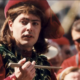 Simone Campanini detto il Campana, Tamburino della Contrada del Drago in Piazza del Campo, Palio di Siena – Copyright Associazione Ricordi di Palio