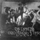Dipinto storico raffigurante contradaioli e un cavallo impennato durante il Palio di Siena – Copyright Associazione Ricordi di Palio